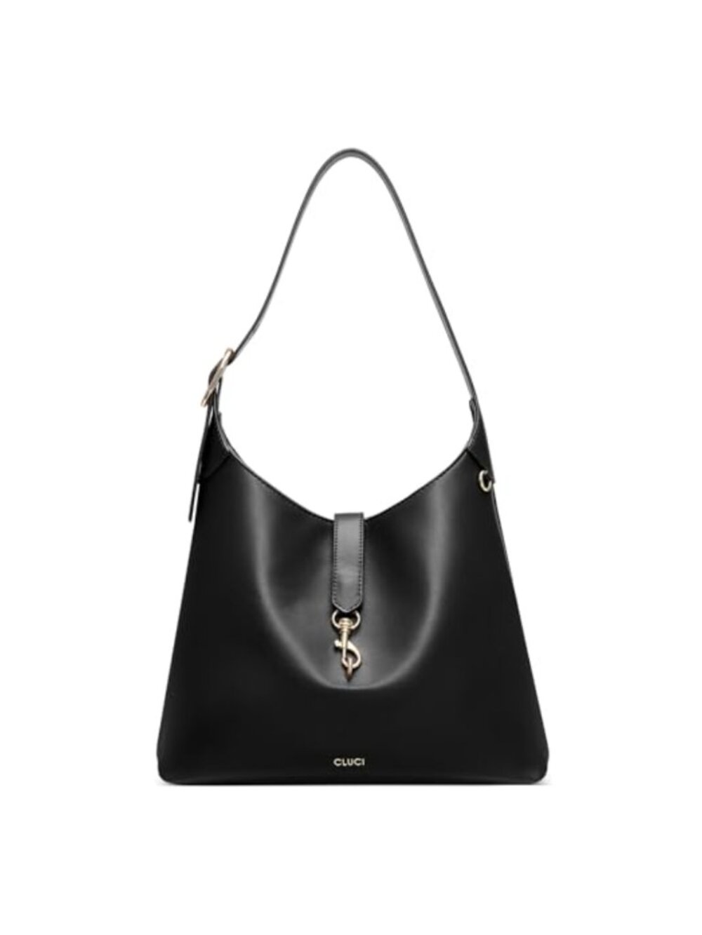 Soft Vegan Leather Hobo Bag with Adjustable Strap Slouchy Shoulder